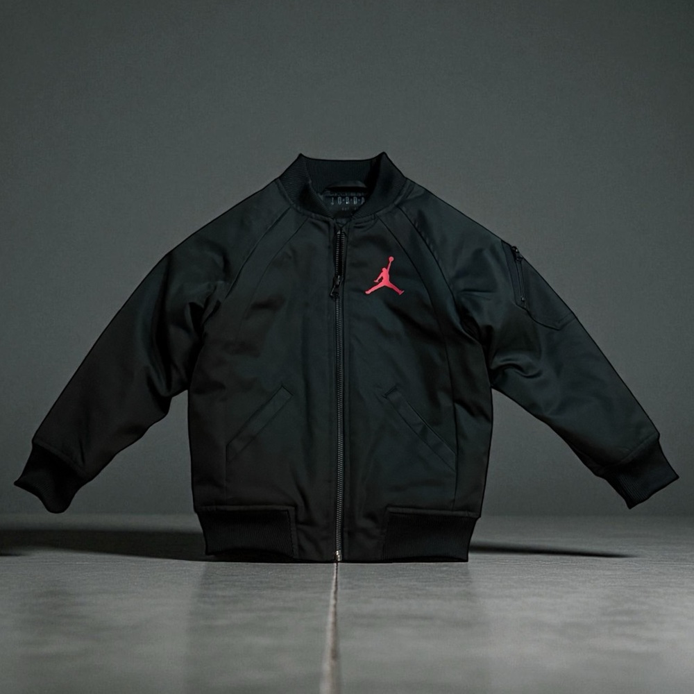 Jordan Kids Black Heavy Weight Jacket